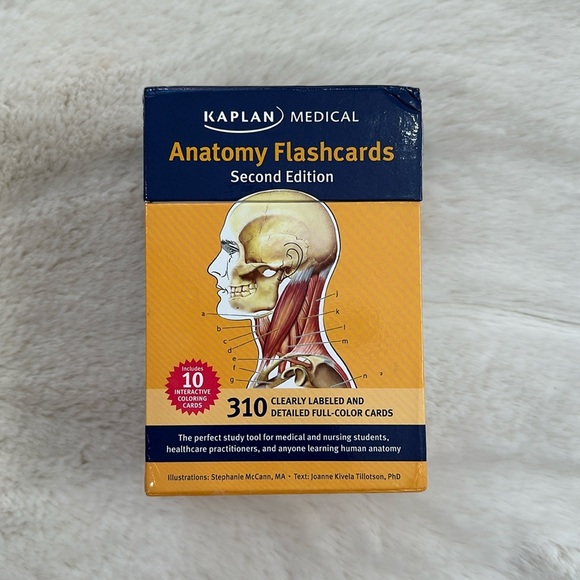 Kaplan Anatomy Flashcards Second Edition - Picture 1 of 6